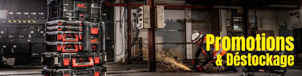 Promotions outils d'atelier et chantier